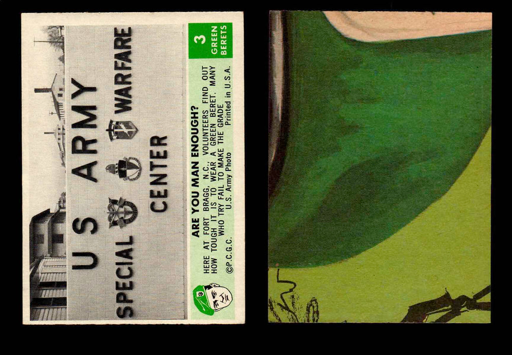 1966 Green Berets PCGC Vintage Gum Trading Card You Pick Singles #1-66 #3  - TvMovieCards.com