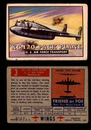 1952 Wings Topps TCG Vintage Trading Cards You Pick Singles #1-100 #3  - TvMovieCards.com
