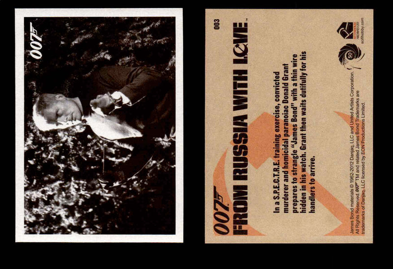 James Bond 50th Anniversary Series Two From Russia with Love Single Cards #1-65 #3  - TvMovieCards.com
