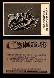 Monster Laffs 1966 Topps Vintage Trading Card You Pick Singles #1-66 #3  - TvMovieCards.com