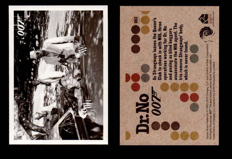 James Bond 50th Anniversary Series Dr. No You Pick Single Cards #1-65 #3  - TvMovieCards.com