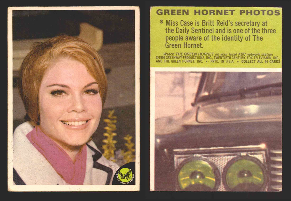 1966 Green Hornet Photos Donruss Vintage Trading Cards You Pick Singles #1-44 #	3  - TvMovieCards.com