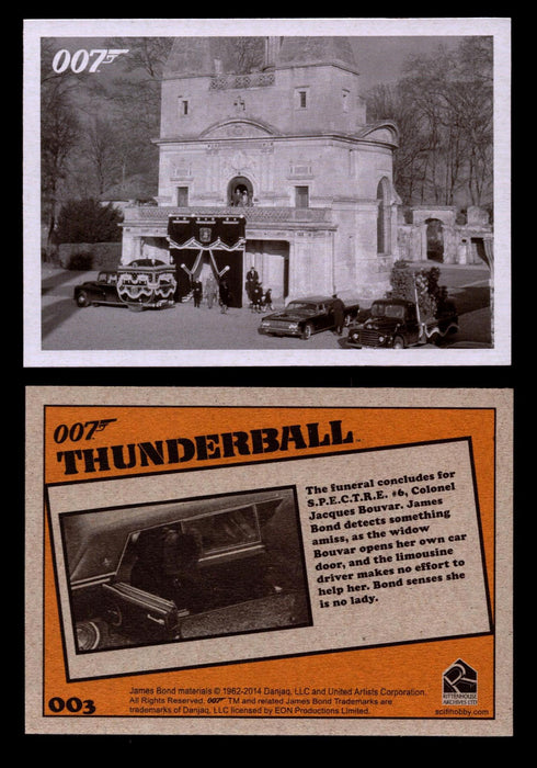 James Bond Archives 2014 Thunderball Throwback You Pick Single Card #1-99 #3  - TvMovieCards.com