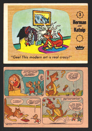 1960 Casper The Ghost Fleer Vintage Trading Card You Pick Singles #1-#66 3   "Gee! This modern art is real crazy"  - TvMovieCards.com