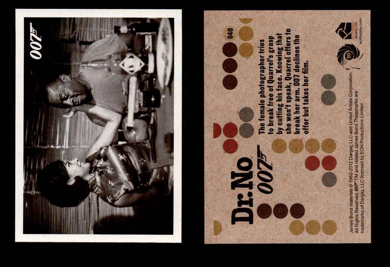 James Bond 50th Anniversary Series Dr. No You Pick Single Cards #1-65 #40  - TvMovieCards.com