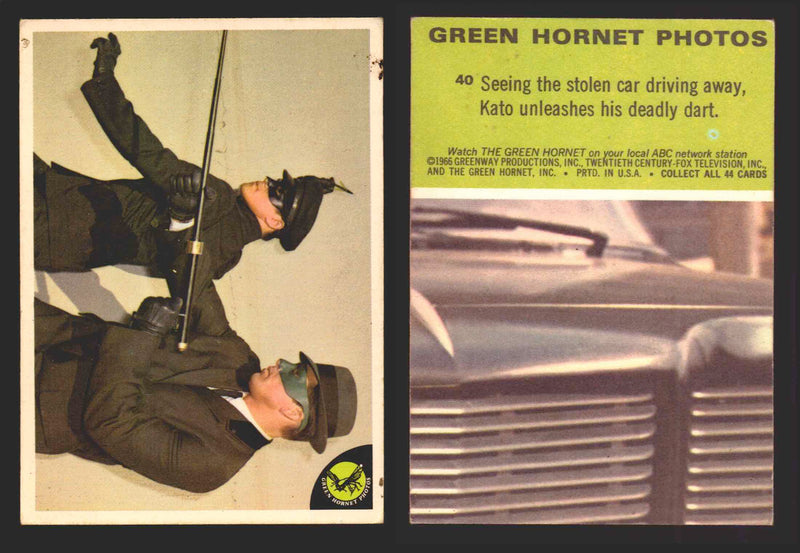 1966 Green Hornet Photos Donruss Vintage Trading Cards You Pick Singles #1-44 #	40  - TvMovieCards.com