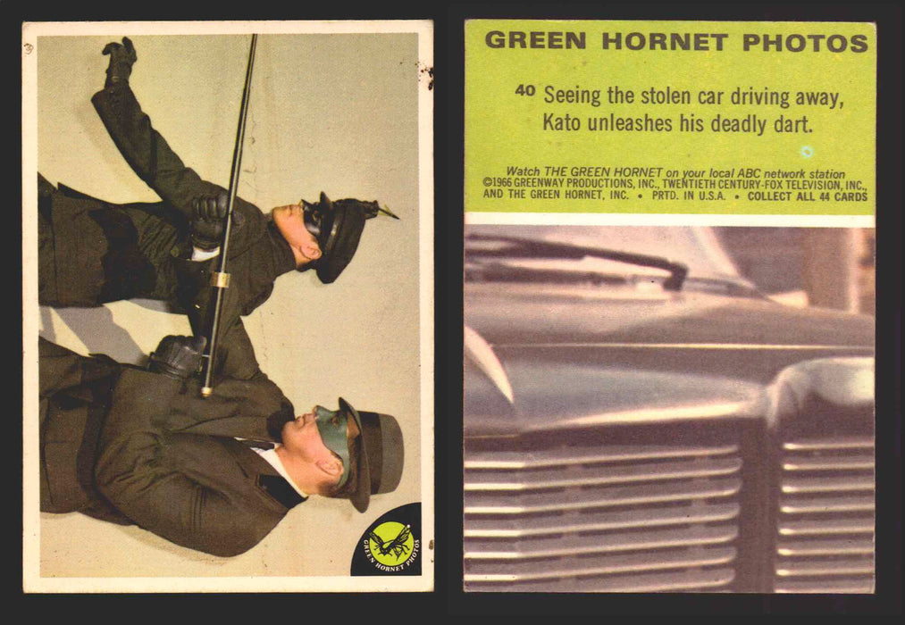 1966 Green Hornet Photos Donruss Vintage Trading Cards You Pick Singles #1-44 #	40  - TvMovieCards.com