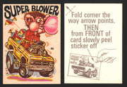 1970 Odd Rods All Stars Sticker Trading Card Donruss #1-#66 You Pick Singles   - TvMovieCards.com