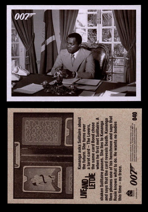 James Bond Archives 2014 Live and Let Die Throwback You Pick Single Card #1-59 #40  - TvMovieCards.com