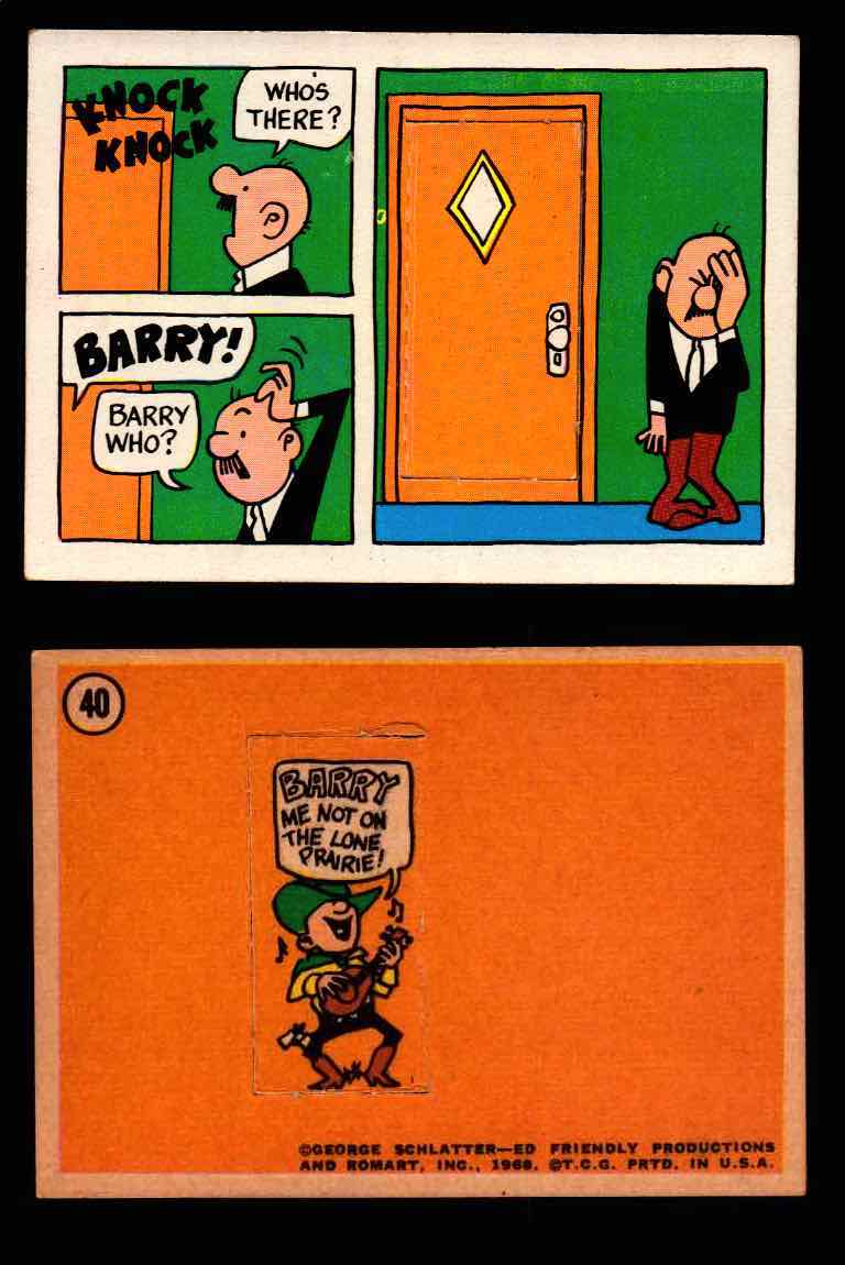 1968 Laugh-In Topps Vintage Trading Cards You Pick Singles #1-77 #40  - TvMovieCards.com