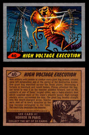 2012 Mars Attacks Silver Parallel You Pick Single Trading Card #1-55 Topps #40  - TvMovieCards.com