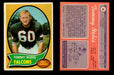 1970 Topps Football Trading Card You Pick Singles #1-#263 G/VG/EX #	40	Tommy Nobis  - TvMovieCards.com