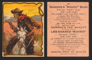 1930 Ganong "Rodeo" Bars V155 Cowboy Series #1-50 Trading Cards Singles #40 A Parting Shot  - TvMovieCards.com