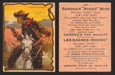 1930 Ganong "Rodeo" Bars V155 Cowboy Series #1-50 Trading Cards Singles #40 A Parting Shot  - TvMovieCards.com