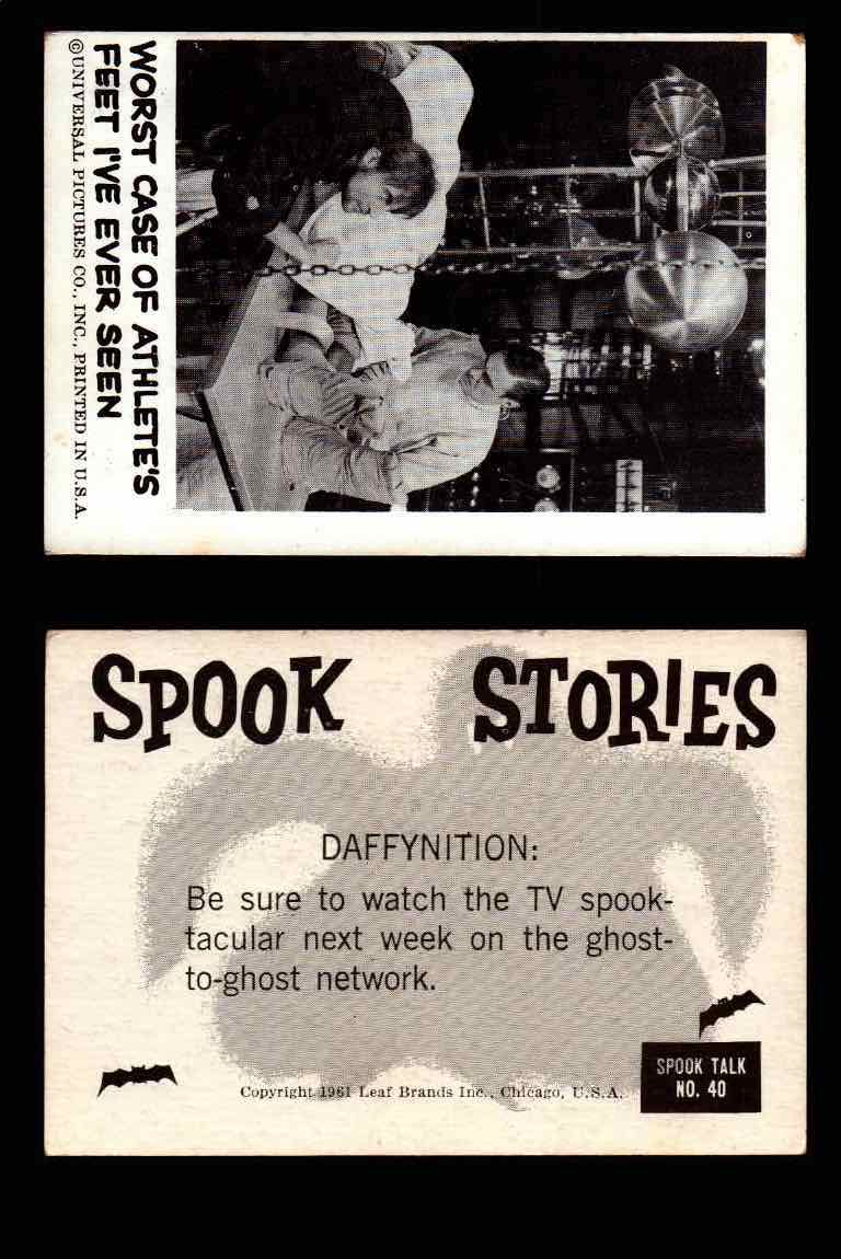 1961 Spook Stories Series 1 Leaf Vintage Trading Cards You Pick Singles #1-#72 #40  - TvMovieCards.com