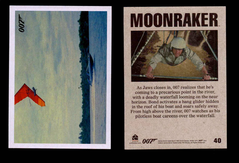 James Bond Archives Spectre Moonraker Movie Throwback U Pick Single Cards #1-61 #40  - TvMovieCards.com