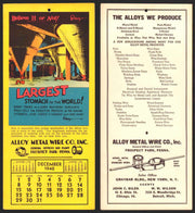 Ripley's Believe It or Not Facts Foldout Advertising Calendar 1933 - 1942 You Pi December	1940  - TvMovieCards.com