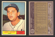 1961 Topps Baseball Trading Card You Pick Singles #400-#499 VG/EX #	412 Larry Sherry - Los Angeles Dodgers  - TvMovieCards.com