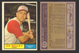 1961 Topps Baseball Trading Card You Pick Singles #400-#499 VG/EX #	418 Ed Bailey - Cincinnati Reds  - TvMovieCards.com