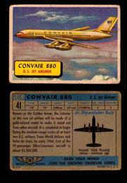 1957 Planes Series I Topps Vintage Card You Pick Singles #1-60 #41  - TvMovieCards.com