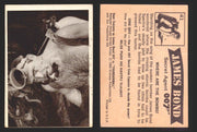 1966 James Bond 007 Thunderball Vintage Trading Cards You Pick Singles #1-66 41   Where Are The Bombs? (creased)  - TvMovieCards.com