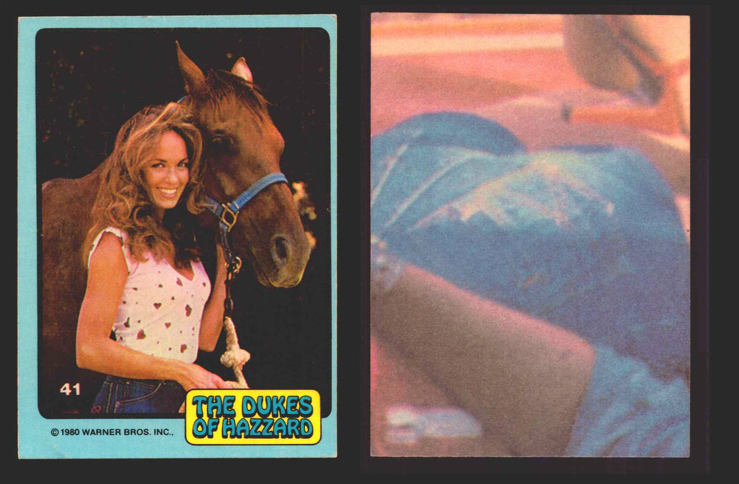 1980 Dukes of Hazzard Vintage Trading Cards You Pick Singles #1-#66 Donruss 41   Daisy with a Horse  - TvMovieCards.com