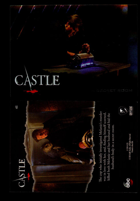 Castle Seasons 3 & 4 Foil Parallel Base Card You Pick Singles 1-72 #41  - TvMovieCards.com