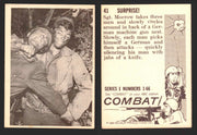1963 Combat Series I Donruss Selmur Vintage Card You Pick Singles #1-66 41   Surprise!  - TvMovieCards.com