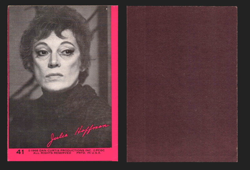 1966 Dark Shadows Series 1 (Pink) Philadelphia Gum Vintage Trading Cards Singles #41  - TvMovieCards.com
