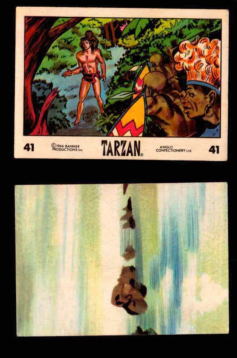 1966 Tarzan Banner Productions Vintage Trading Cards You Pick Singles #1-66 #41  - TvMovieCards.com