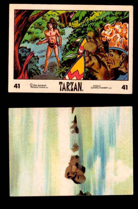 1966 Tarzan Banner Productions Vintage Trading Cards You Pick Singles #1-66 #41  - TvMovieCards.com
