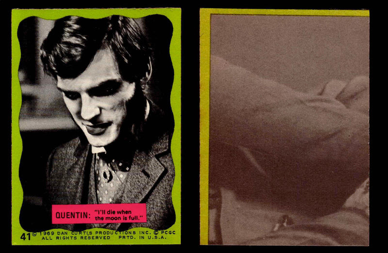 Dark Shadows Series 2 (Green) Philadelphia Gum Vintage Trading Cards You Pick #41  - TvMovieCards.com
