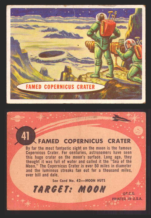 Space Cards Target Moon Cards Topps Trading Cards #1-88 You Pick Singles 41   Famed Copernicus Crater  - TvMovieCards.com