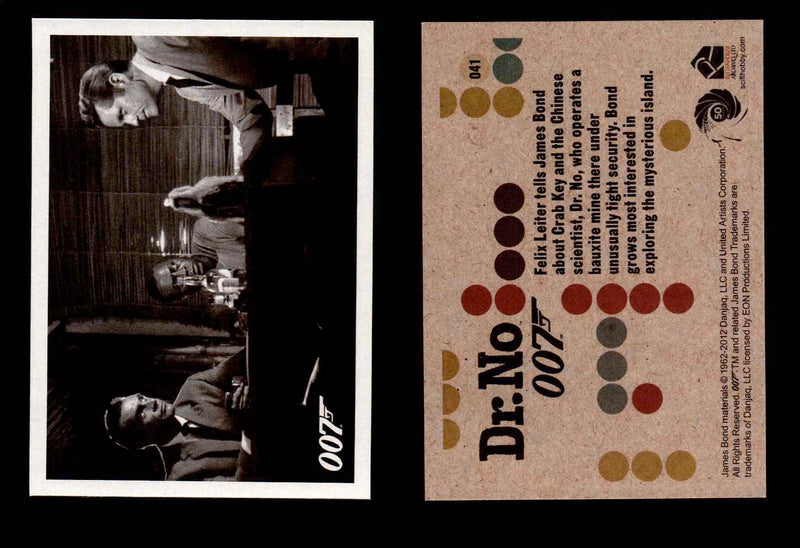 James Bond 50th Anniversary Series Dr. No You Pick Single Cards #1-65 #41  - TvMovieCards.com