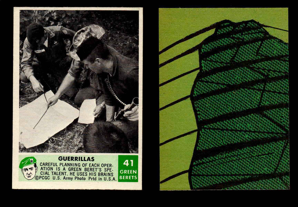 1966 Green Berets PCGC Vintage Gum Trading Card You Pick Singles #1-66 #41  - TvMovieCards.com