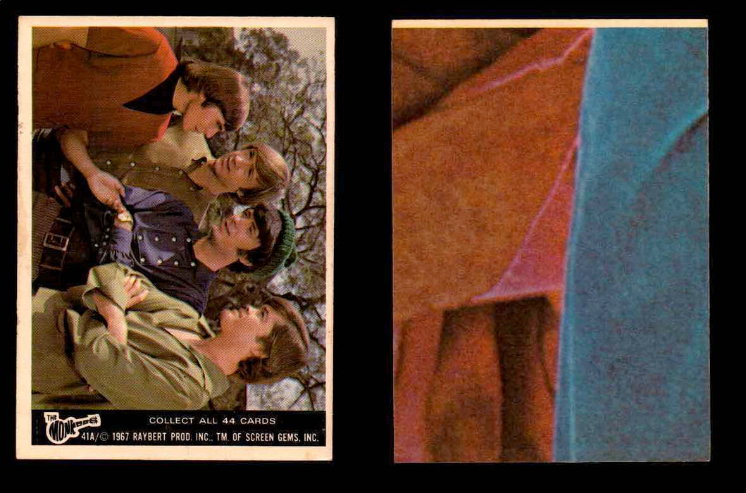 The Monkees Series A TV Show 1966 Vintage Trading Cards You Pick Singles #1A-44A #41  - TvMovieCards.com