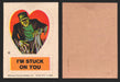 1966 Frankenstein Stickers Vintage Trading Cards You Pick Singles #1-44 EX Topps #42 I'm Stuck On You  - TvMovieCards.com