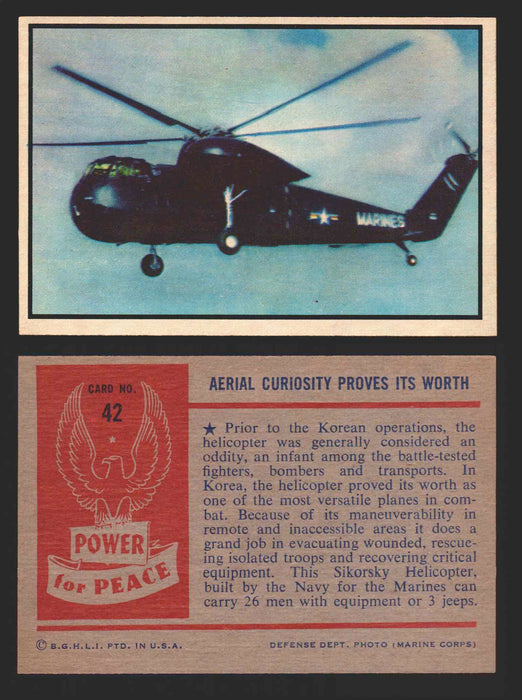 1954 Power For Peace Vintage Trading Cards You Pick Singles #1-96 42   Aerial Curiousity Proves Its Worth  - TvMovieCards.com