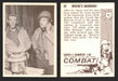 1963 Combat Series I Donruss Selmur Vintage Card You Pick Singles #1-66 42   Where's Morrow?  - TvMovieCards.com