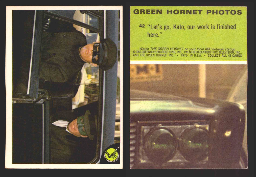 1966 Green Hornet Photos Donruss Vintage Trading Cards You Pick Singles #1-44 #	42  - TvMovieCards.com