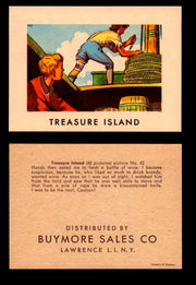 Treasure Island Buymore Sales 1960 Vintage Trading Cards You Pick Singles   - TvMovieCards.com