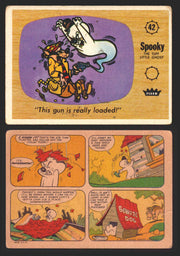 1960 Casper The Ghost Fleer Vintage Trading Card You Pick Singles #1-#66 42   "This gun is really loaded!"  - TvMovieCards.com