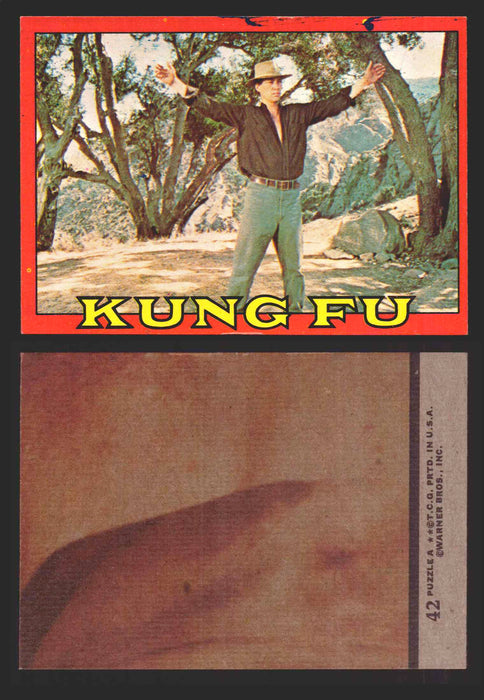 1973 Kung Fu Topps Vintage Trading Card You Pick Singles #1-60 #42  - TvMovieCards.com