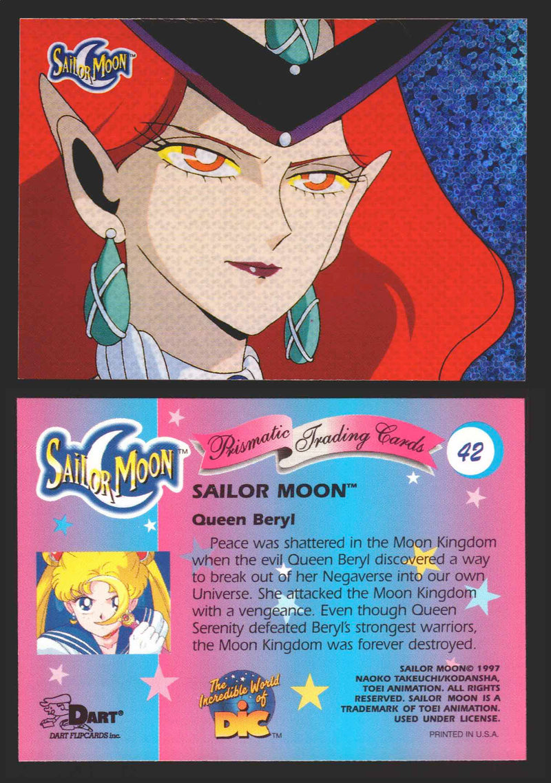 1997 Sailor Moon Prismatic You Pick Trading Card Singles #1-#72 Cracke TvMovieCards.com 1997 Sailor Moon Prismatic You Pick Trading Card Singles #1-#72 Cracke TvMovieCards.com