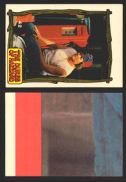 1983 Dukes of Hazzard Vintage Trading Cards You Pick Singles #1-#44 Donruss 42   Couter in front of the garage  - TvMovieCards.com