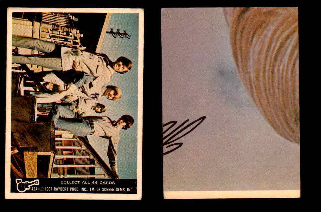 The Monkees Series A TV Show 1966 Vintage Trading Cards You Pick Singles #1A-44A #42  - TvMovieCards.com