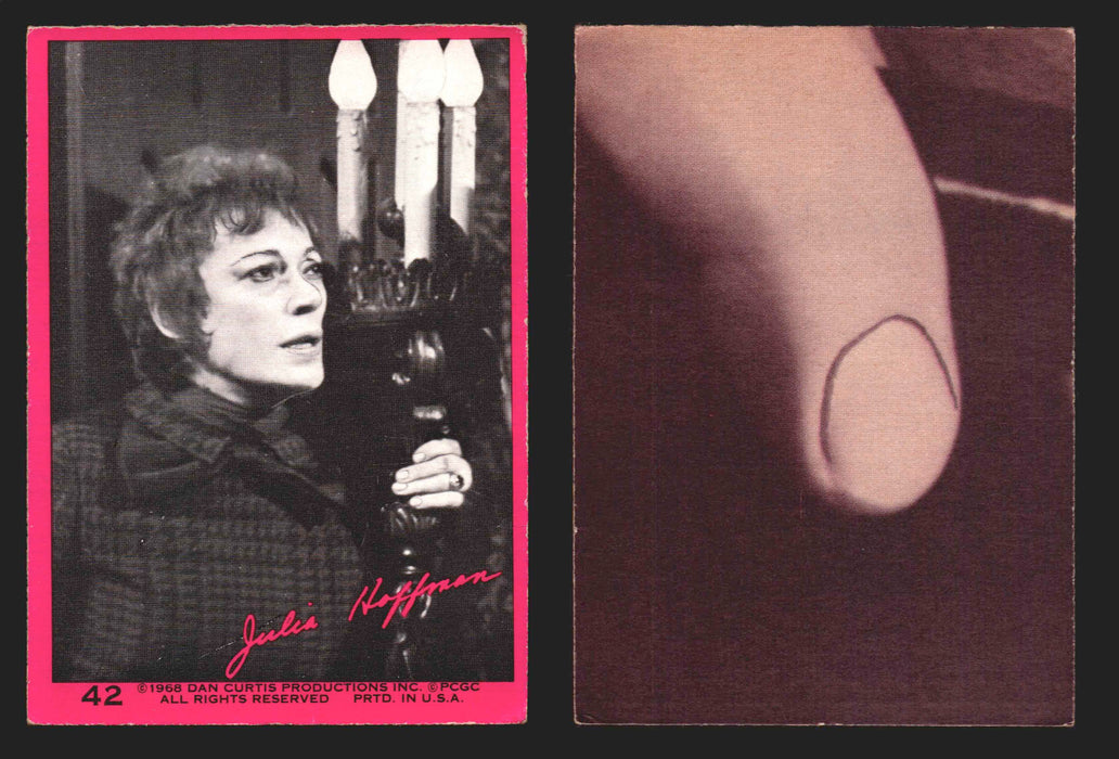 1966 Dark Shadows Series 1 (Pink) Philadelphia Gum Vintage Trading Cards Singles #42  - TvMovieCards.com