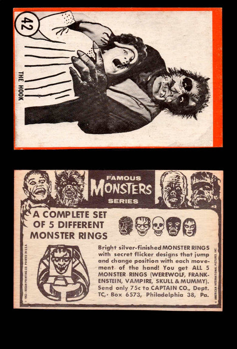 Famous Monsters 1963 Vintage Trading Cards You Pick Singles #1-64 #42b  - TvMovieCards.com