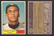 1961 Topps Baseball Trading Card You Pick Singles #400-#499 VG/EX #	432 Coot Veal - Washington Senators  - TvMovieCards.com
