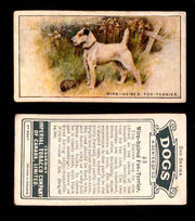 1925 Dogs 2nd Series Imperial Tobacco Vintage Trading Cards U Pick Singles #1-50 #43 Wire Haired Fox Terrier  - TvMovieCards.com